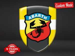 Fiat Abarth Pegatina Adhesiva Pro Máximo Diseño Estilo Estiloso